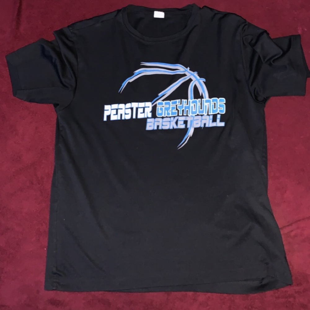 Polyester basketball shirt